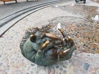 Rostock Universitätsplatz, Brunnen der Lebensfreude