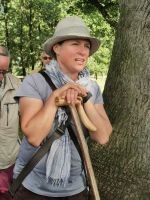 Die Schäferin bereit zum Austrieb