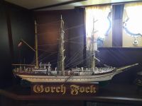 Stralsund - Besichtigung der Gorch Fock I (Kapitänssalon)