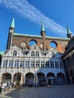 Lübeck - Marktplatz mit Rathaus