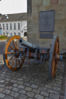 Tag 3 Saarlouis, preußische Kanonen am Deutschen Tor