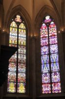 Tag 6 Abtei Tholey, Fenster von Gerhard Richter