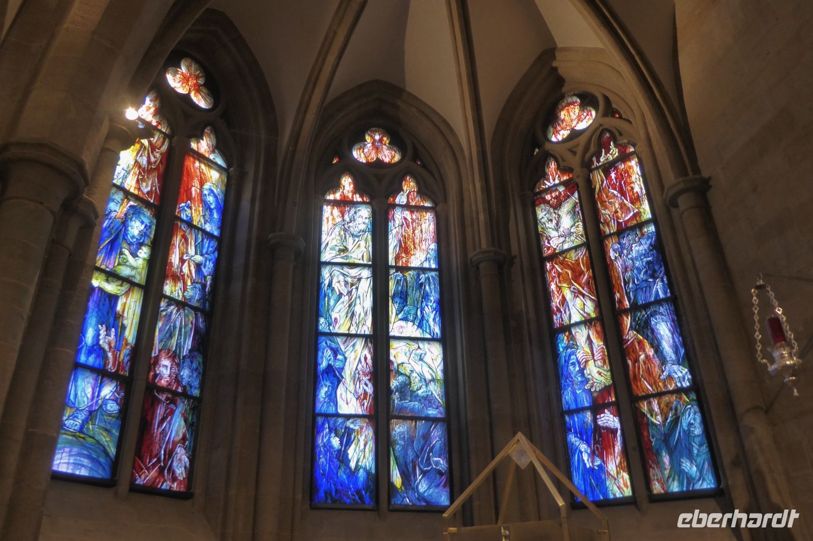 Tag 6 Abtei Tholey, Fenster von Mahbuba Maqsoodi