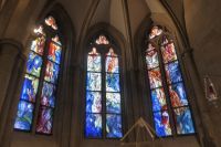 Tag 6 Abtei Tholey, Fenster von Mahbuba Maqsoodi