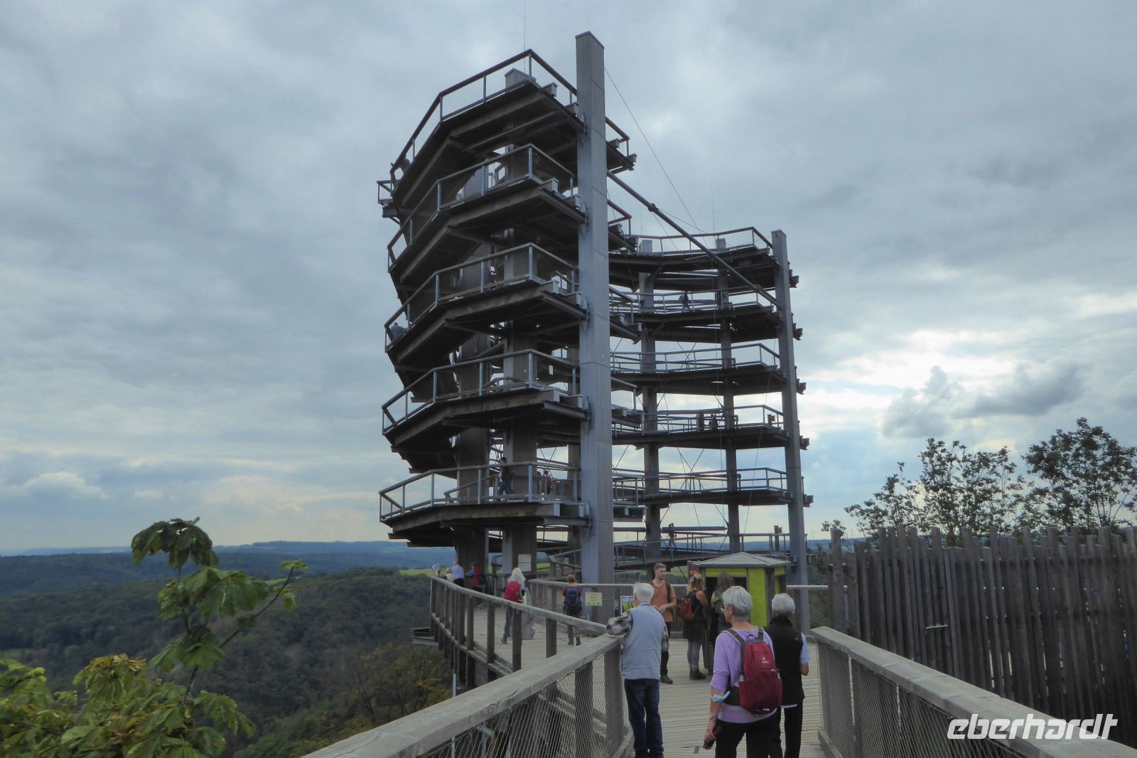 Tag 7 Wanderung zur Saarschleife, Baumwipfelpfad
