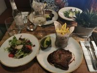 Unser leckeres Abendessen, Lighthouse Spa Hotel Büsum