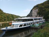 Schifffahrt von Kelheim nach  Kloster Weltenburg mit Donaudurchbruch