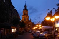 Tag 1 Abendspaziergang in Saarbrücken, Basilika St. Johann
