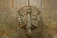 Tag 1 Abendspaziergang in Saarbrücken, Basilika St. Johann, Detail