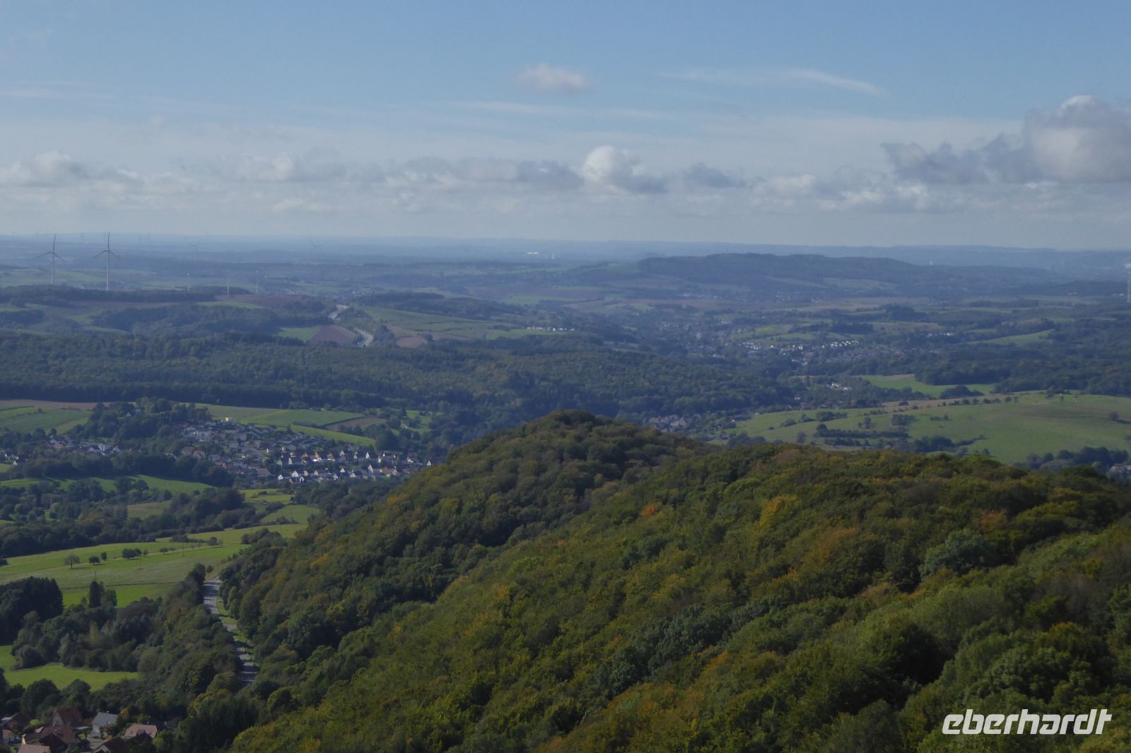 Tag 3 Blick vom Schaumbergturm