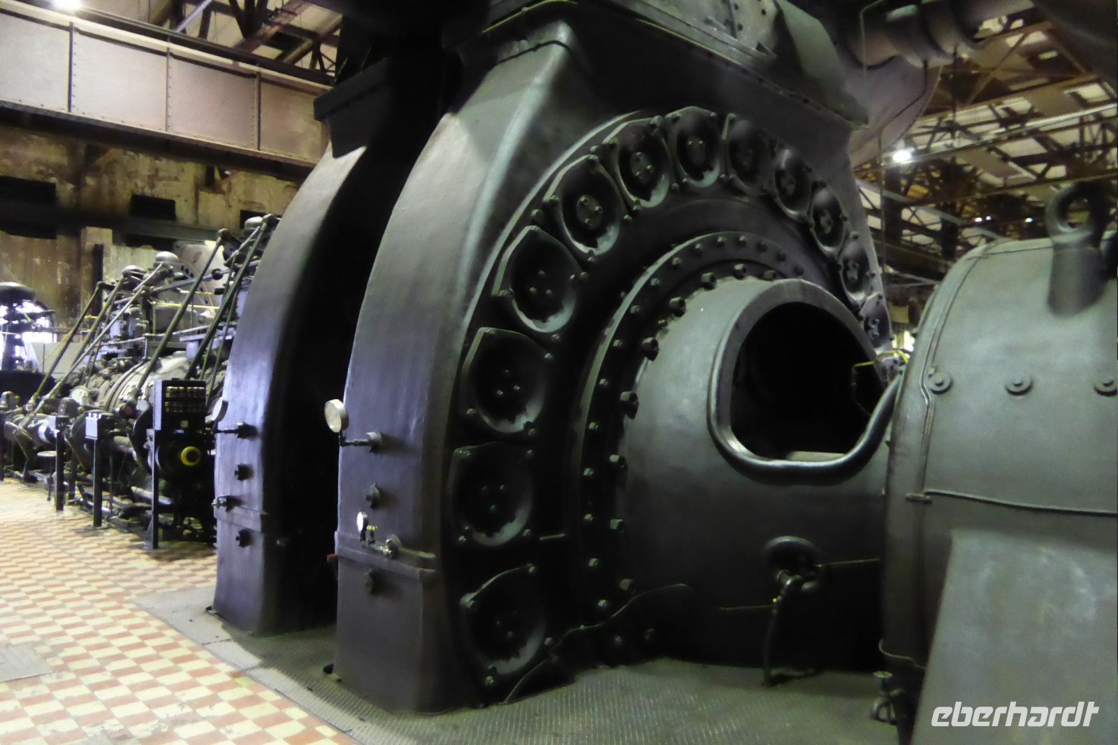 Tag 3 Weltkulturerbe Völklinger Hütte, In der Gebläsehalle