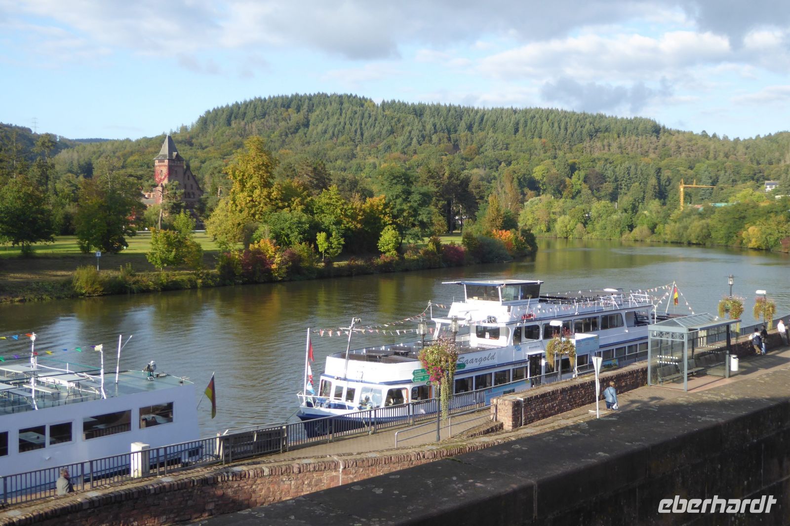 Tag 5 Mettlach, Schiffsanlegestelle