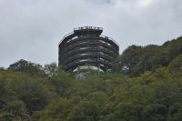 Tag 5 Saarschleifenrundfahrt, Blick auf den Baumwipfelpfad