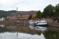 Tag 5 Saarschleifenrundfahrt, Schiffsanlegestelle