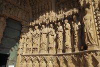 Tag 6 Metz, Kathedrale, Liebfrauenportal, Detail