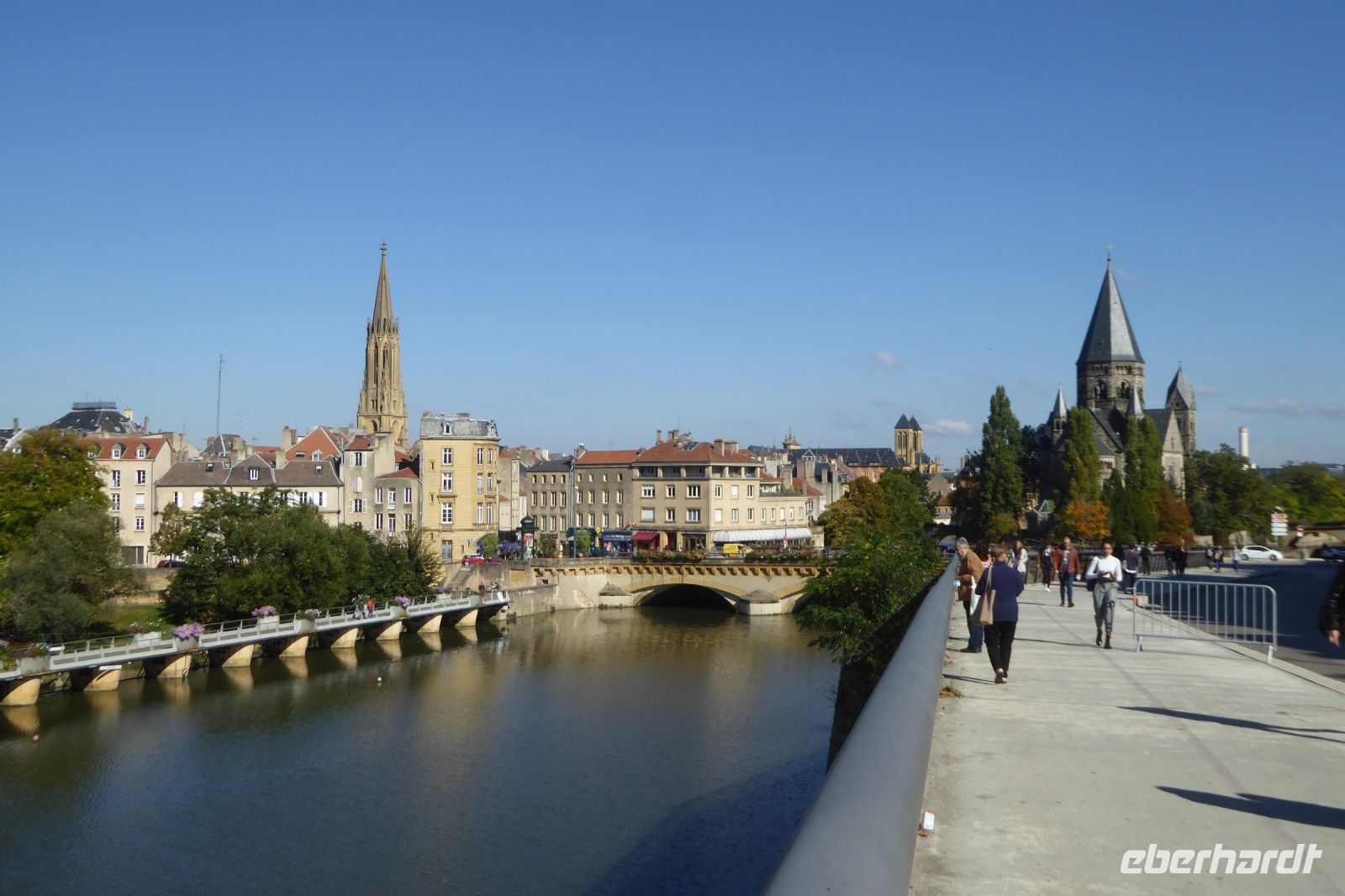 Tag 6 Metz, Promenade an der Mosel