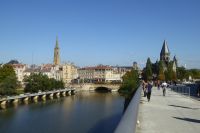 Tag 6 Metz, Promenade an der Mosel