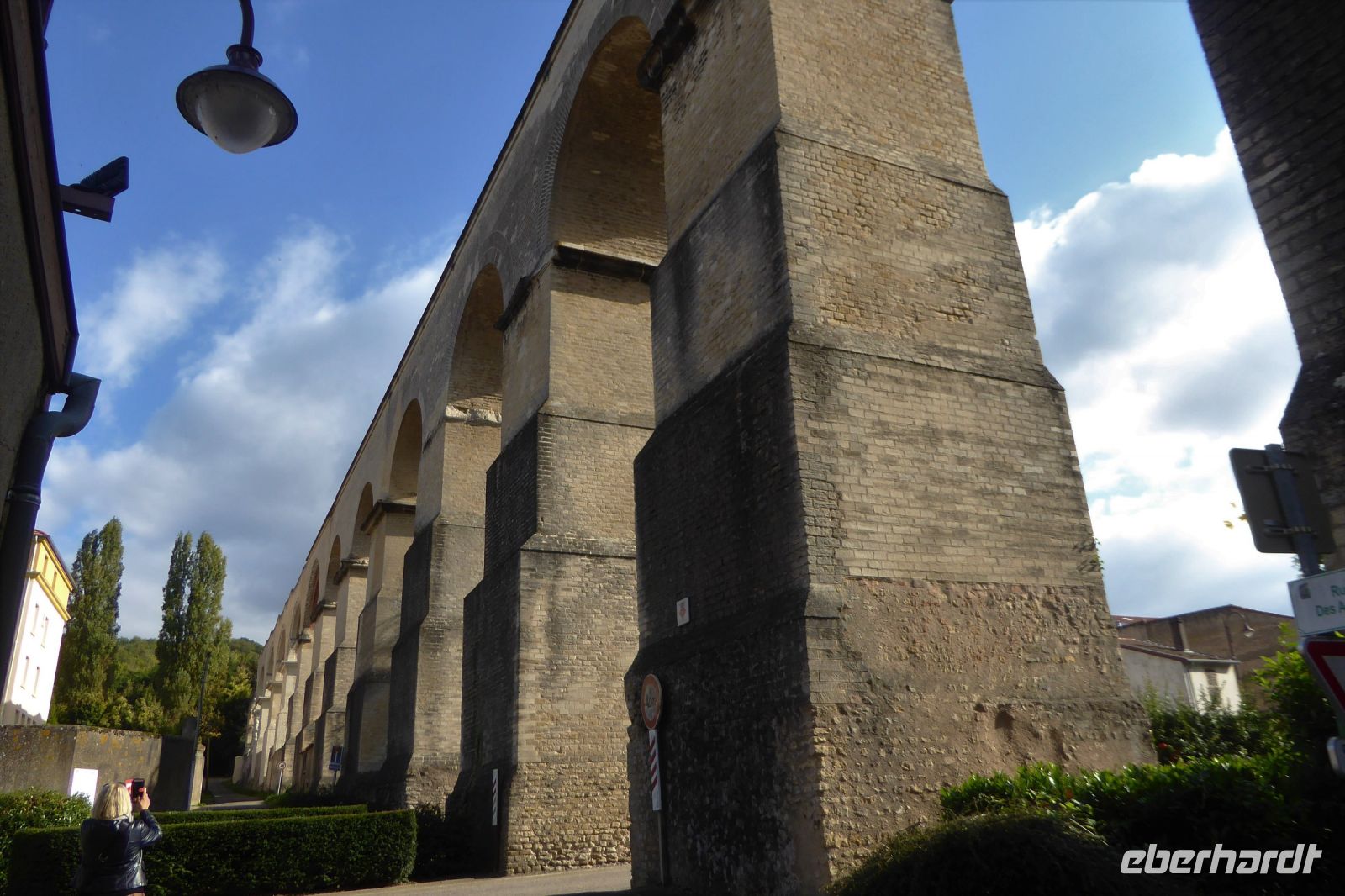 Tag 6 römisches Aquädukt in Jouy-aux-Arches