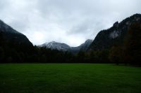 Berge leider im Nebel