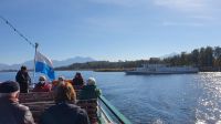 Fahrt über den Chiemsee