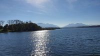 Fahrt über den Chiemsee