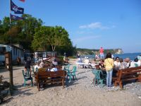 Am Strand in Vitt mit Kap Arkona