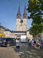 Halle - Hallmarkt mit Marktkirche