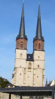 Marktkirche vom Hallmarkt aus