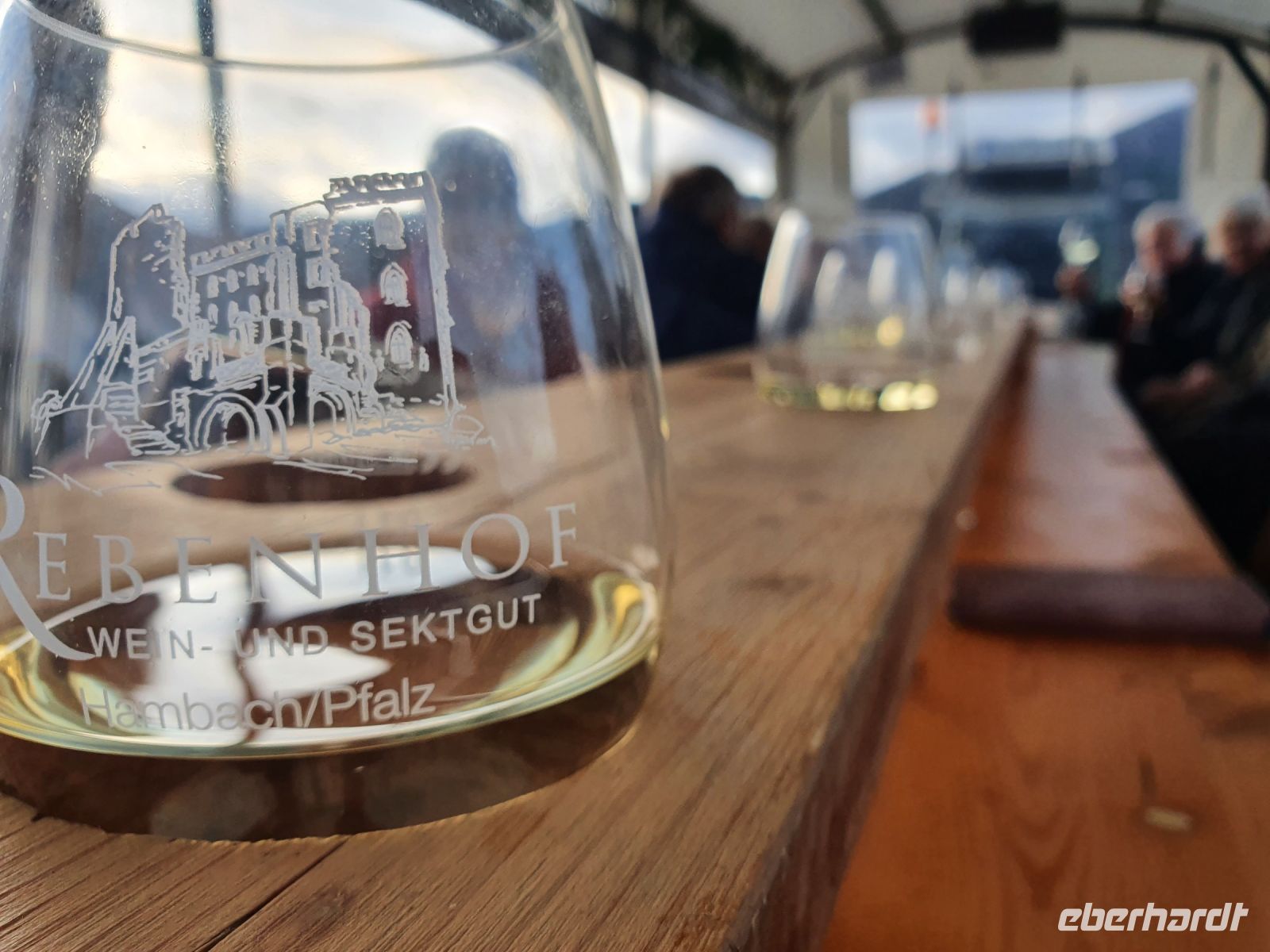 Weinverkostung in der Pfalz