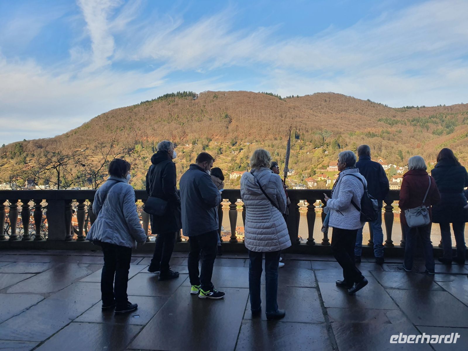 Schloss Heidelberg Terrasse