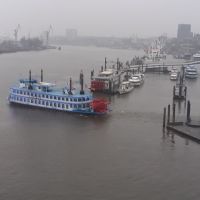Blick von der Plaza der Elbphilharmonie