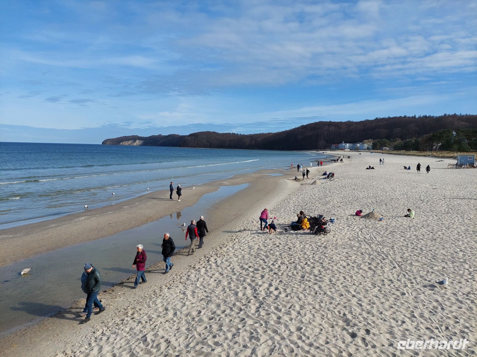 Strandspaziergänger