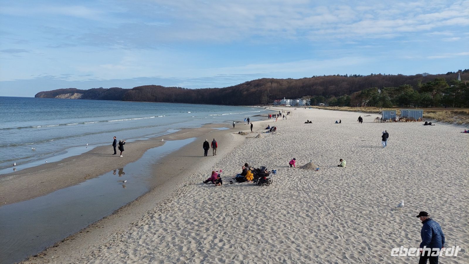 Strandspaziergänger