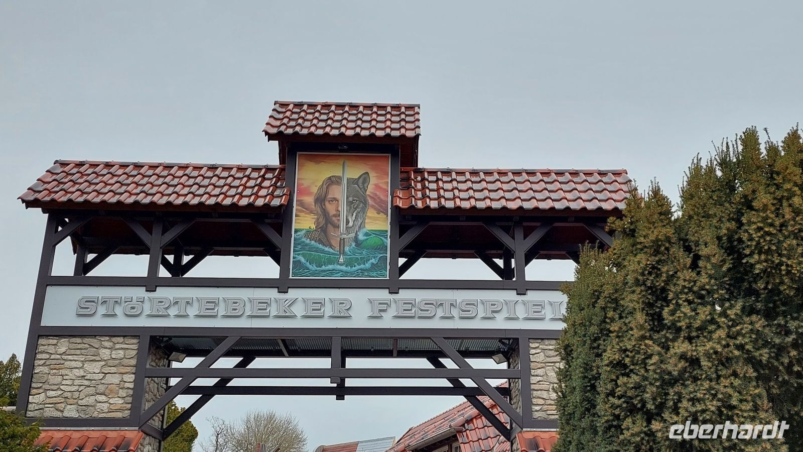 Eingang zu den Festspielen