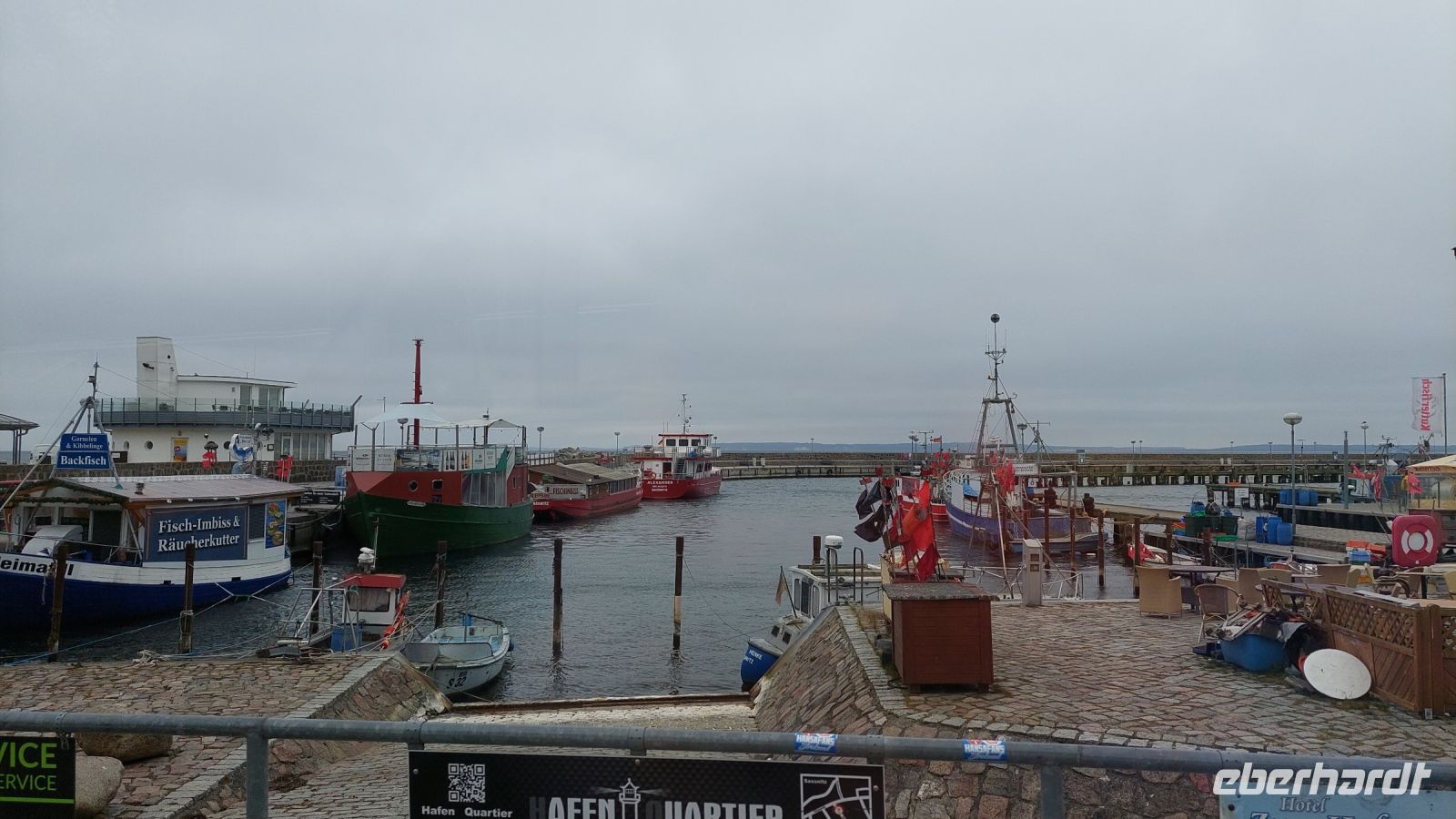 Fischerboote im Hafen Sassnitz