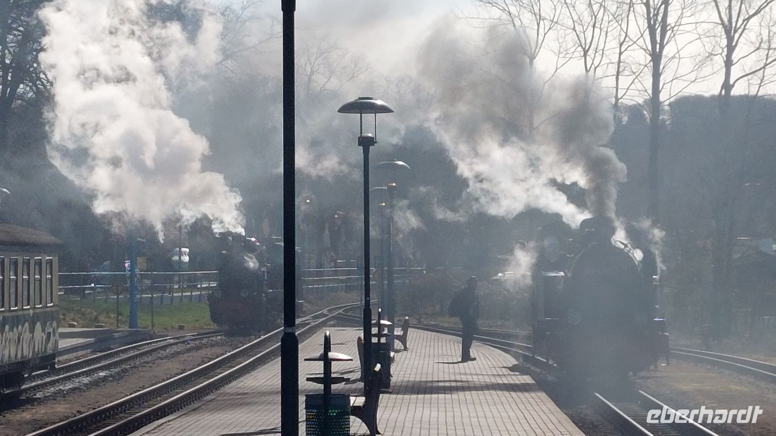 ganz schön viel Dampf