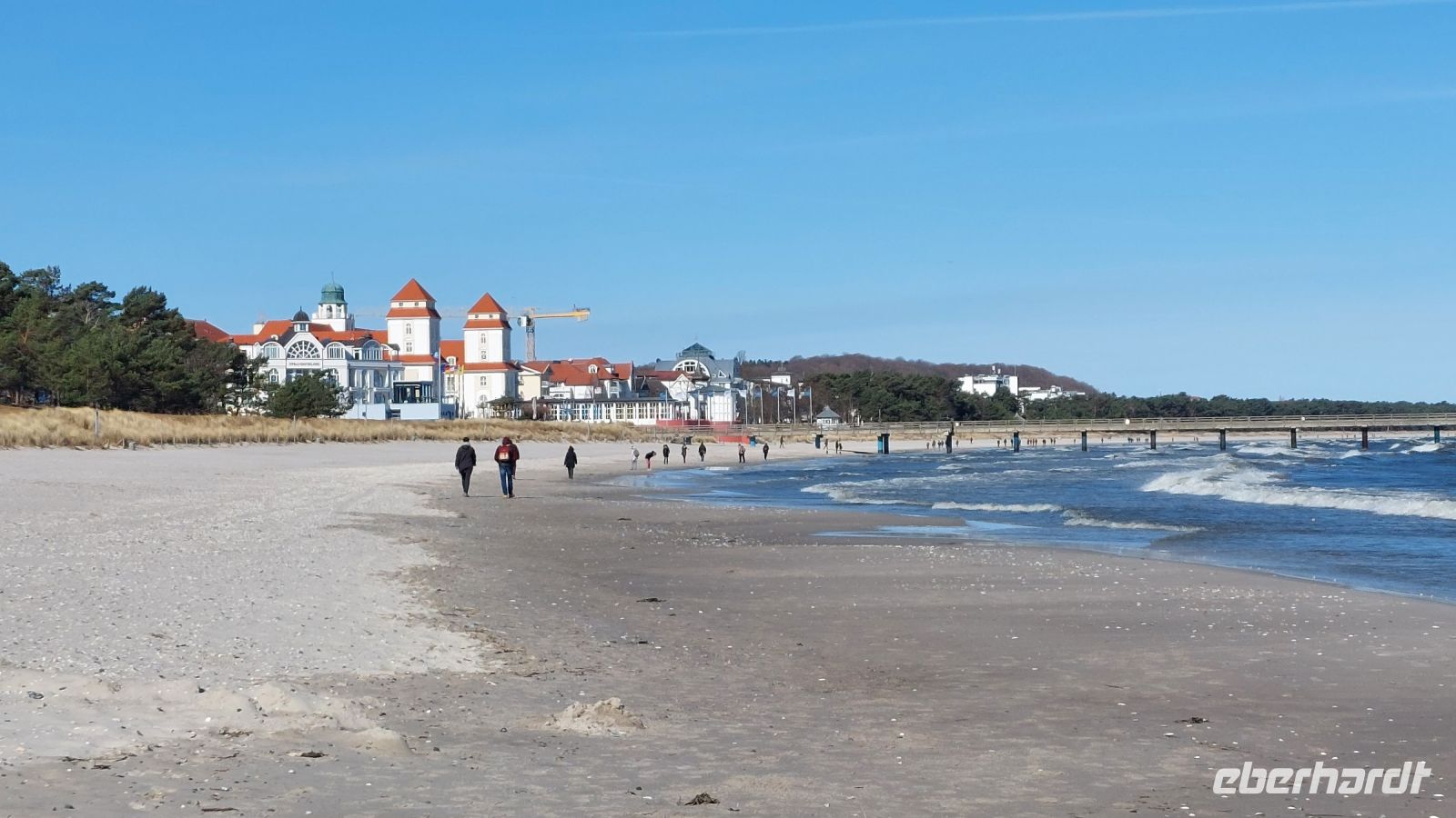 Strandspaziergänger