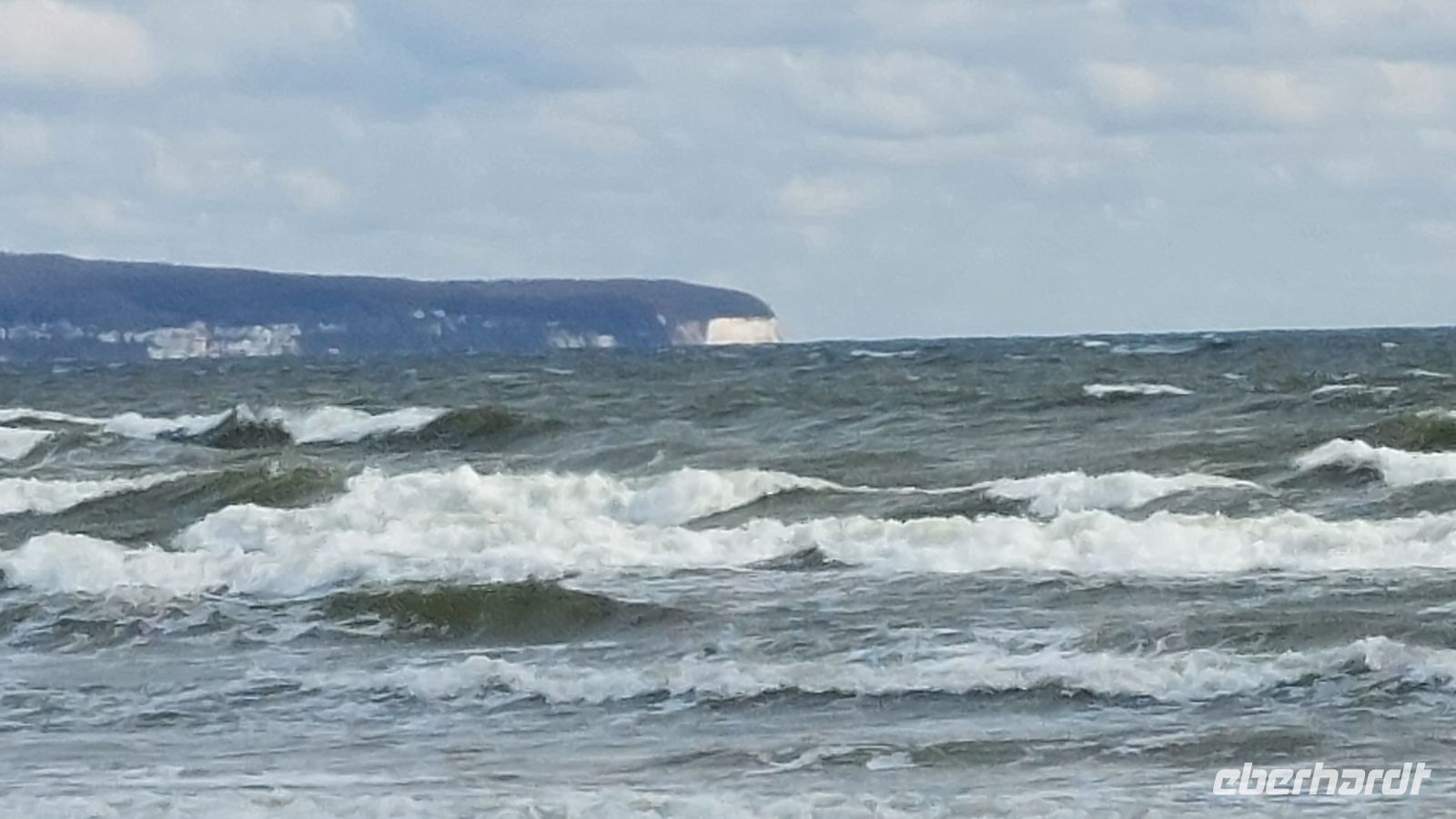 Blick Richtung Kreidefelsen Sassnitz
