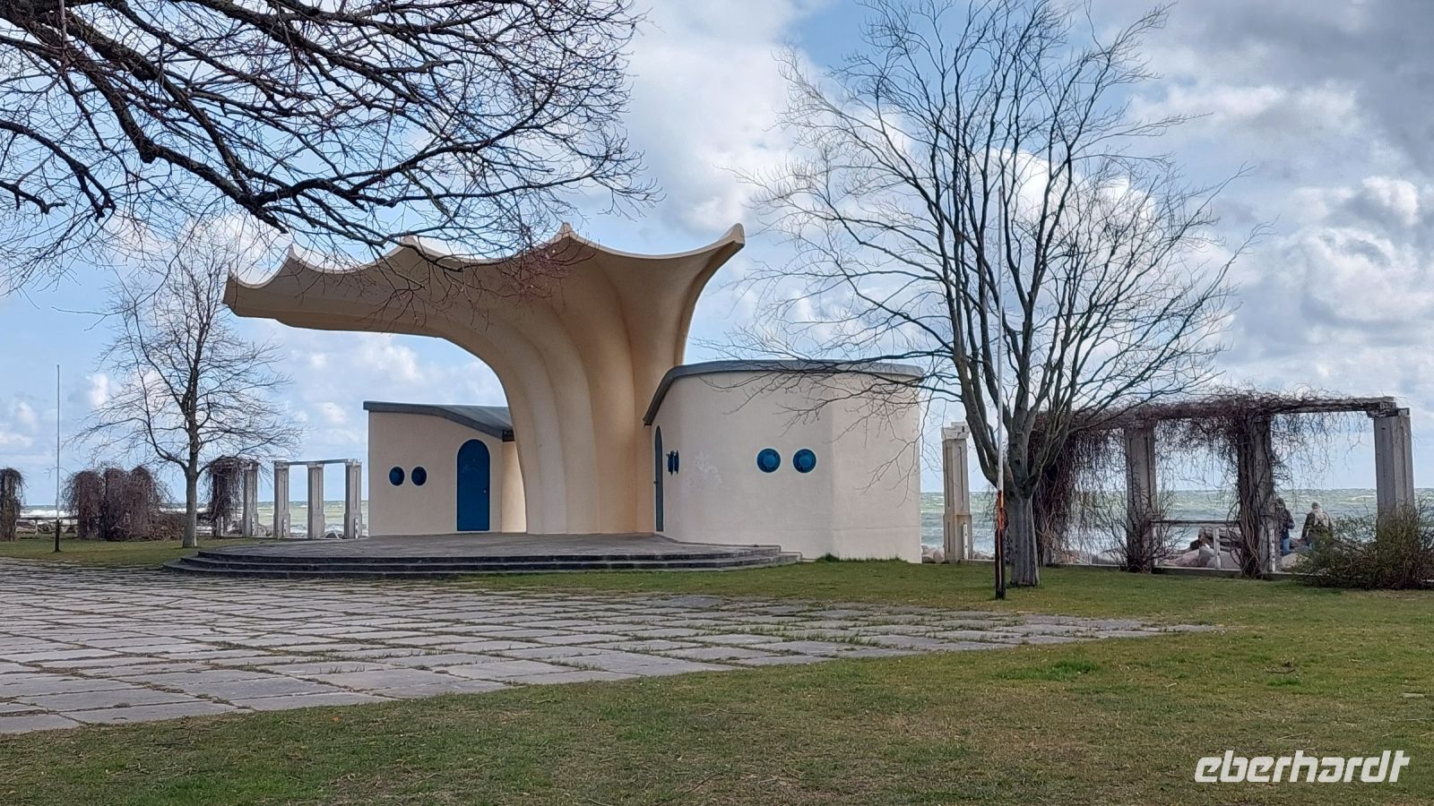 Kurmuschel in Sassnitz, erbaut von Müther