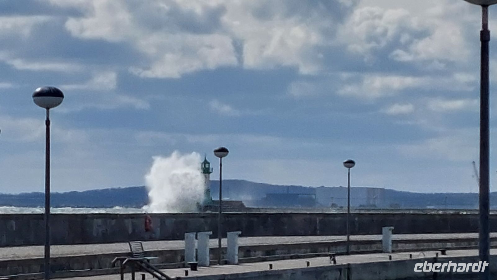 Naturschauspiel am Molenfeuer