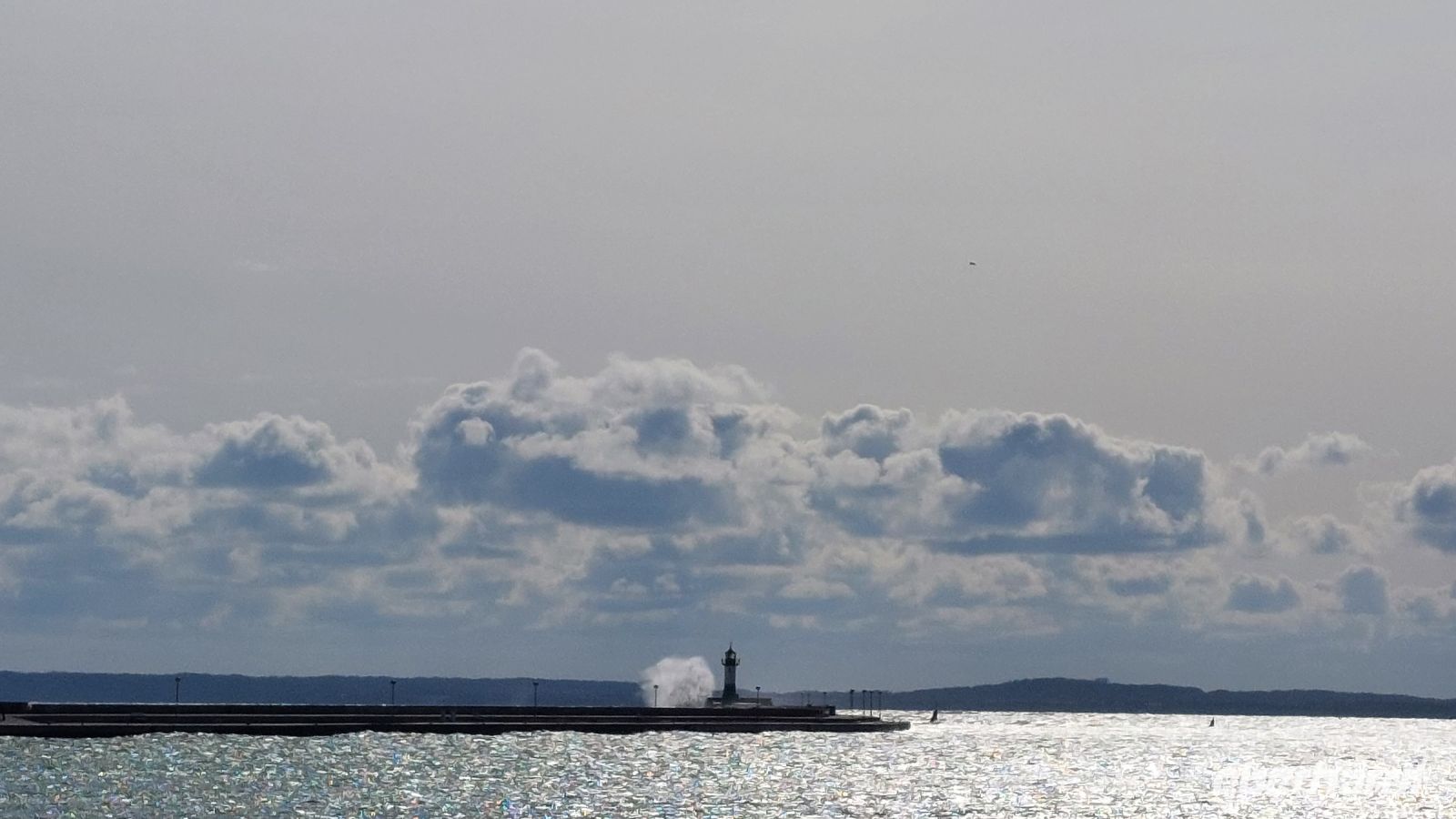 aber nur hinter der Mole