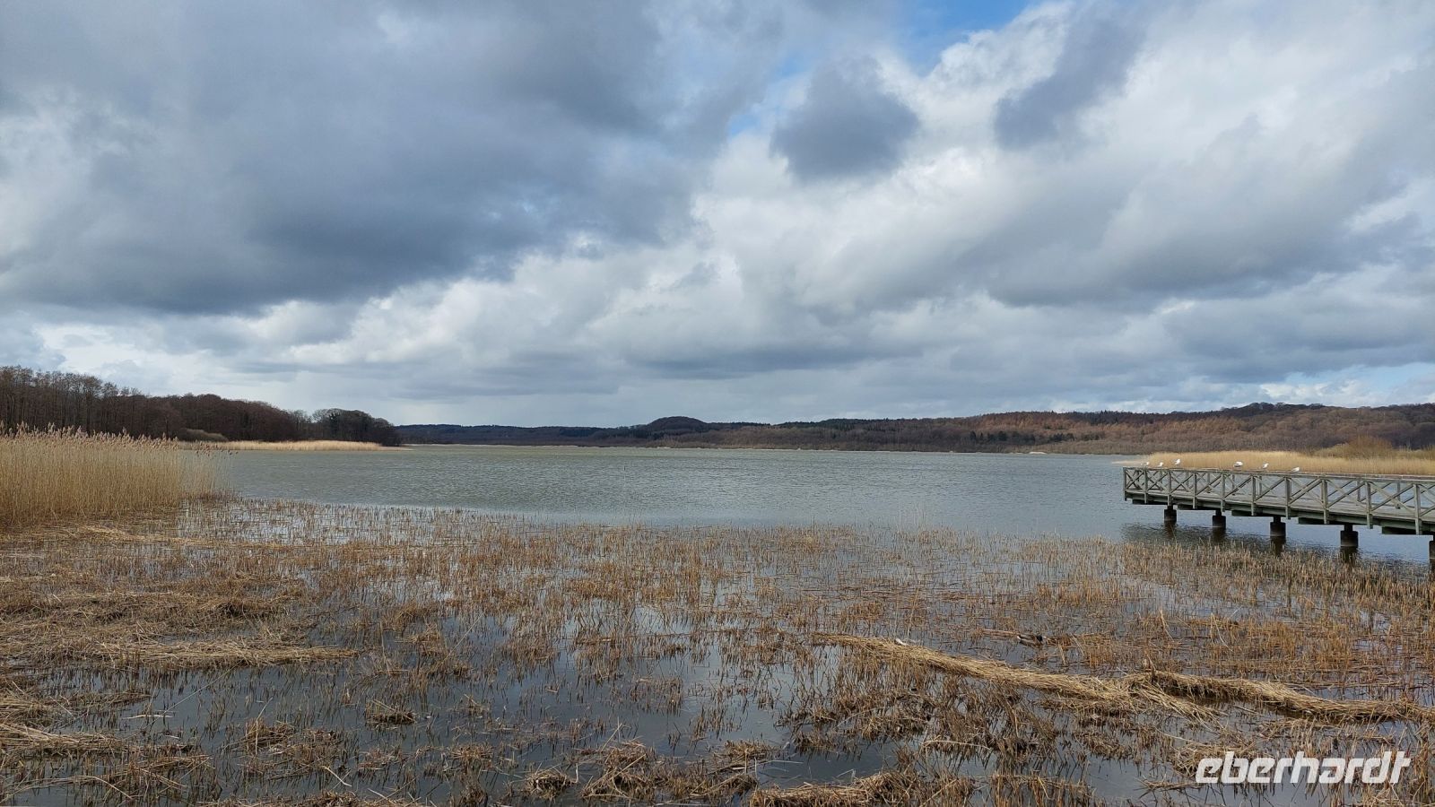 Blick auf den Schmachter See in Binz