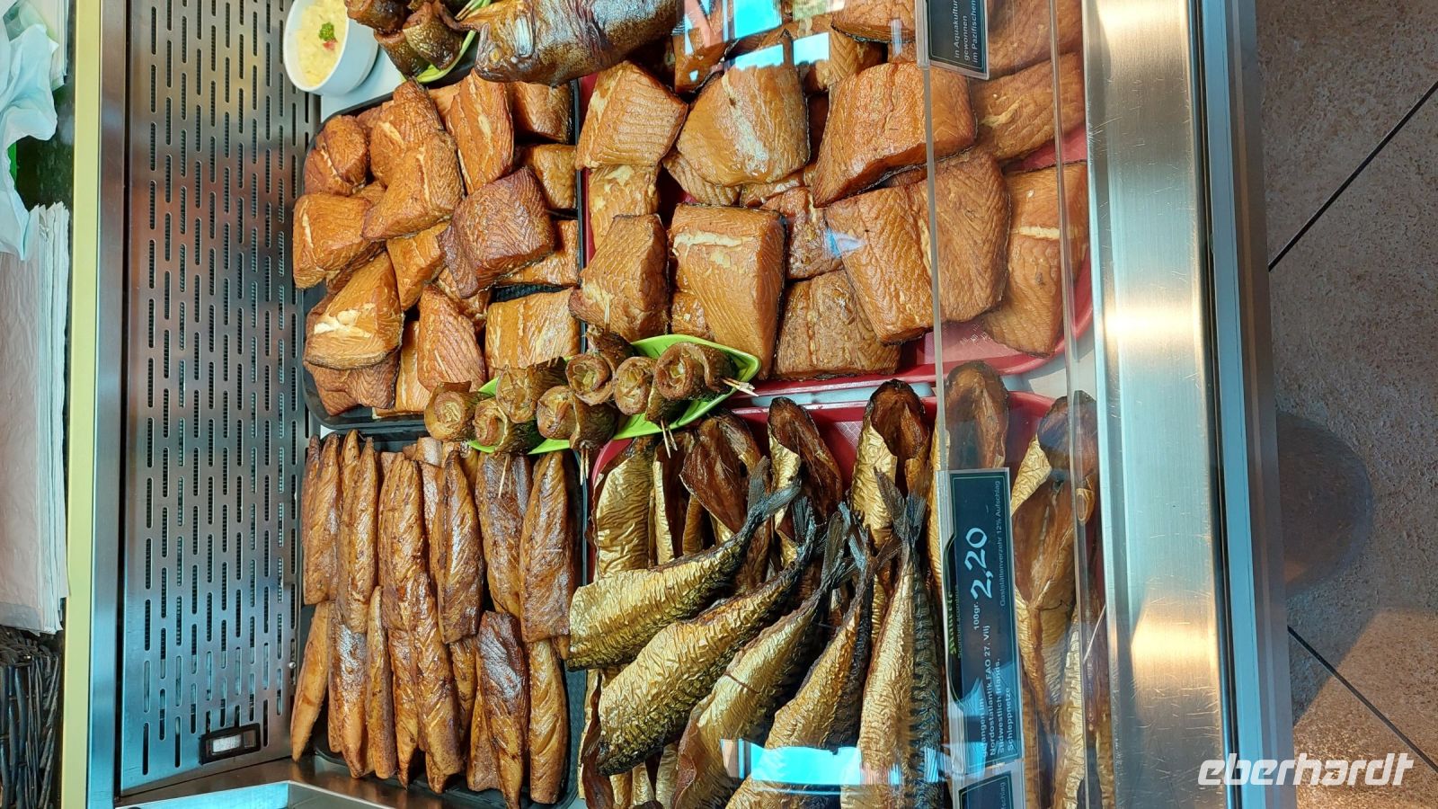 aber vorher....Räucherfisch kaufen bei Kuse