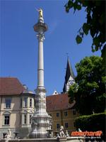 Die Mariensäule in Eichstätt