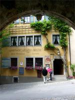 Verwunschener Durchblick in Rothenburg