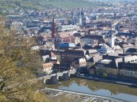Würzburg Blick von der Festung Marienberg