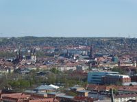 Würzburg Blick von den Weinbergen