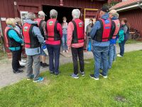 Vorbereitung zur Paddeltour