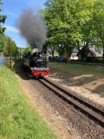 die dampfende Lok des 