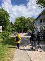 Hauptstrasse in Kloster auf Hiddensee 